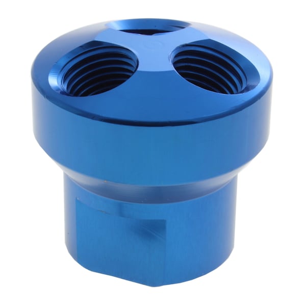 Advanced Technology Products Manifold, Aluminum, Round, 2 Port, 1/4" Female NPT MYA-2 - main